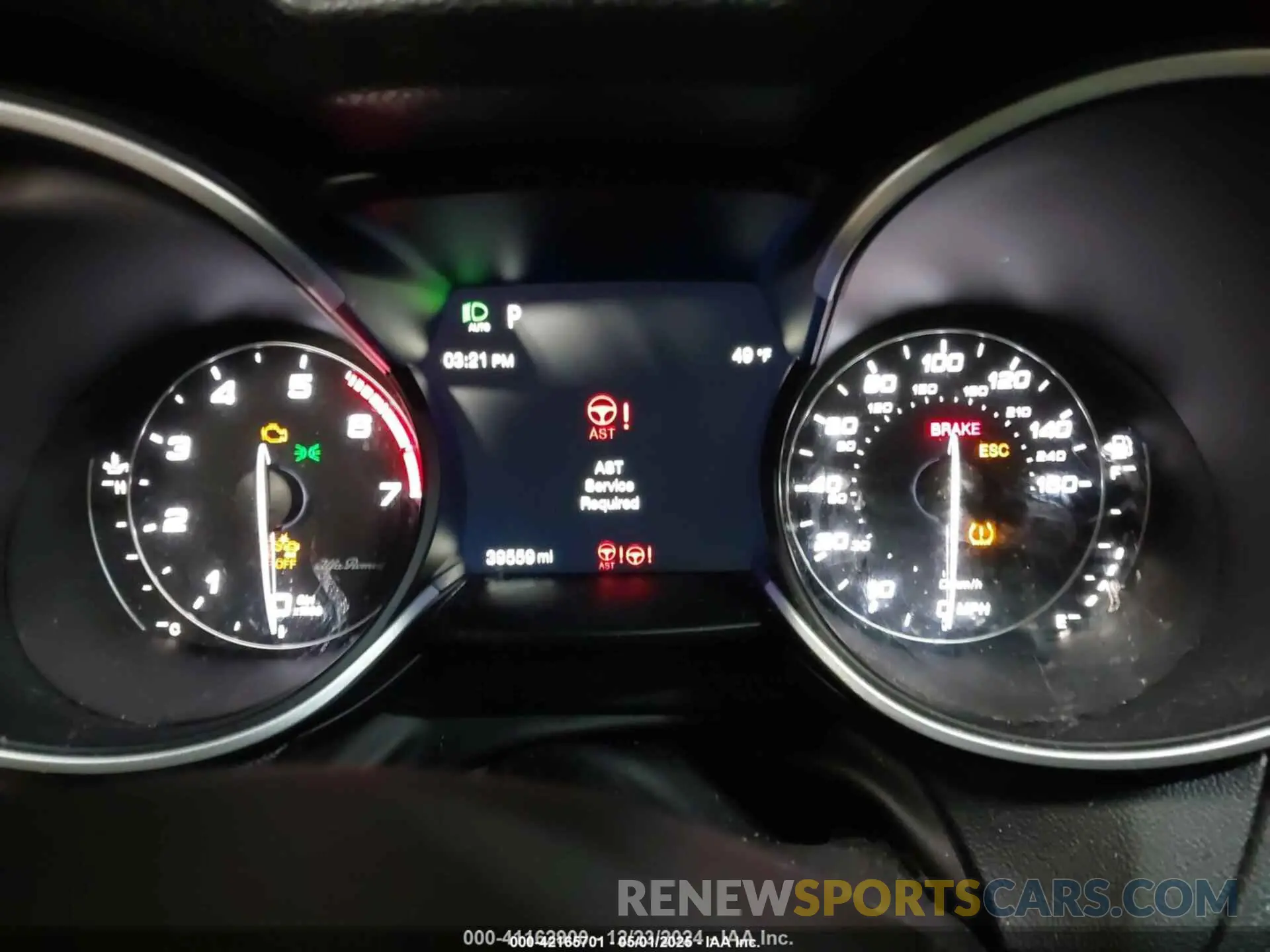 7 fotografías del automóvil dañado ZASPAKBN8M7D10403 ALFA ROMEO STELVIO 2021