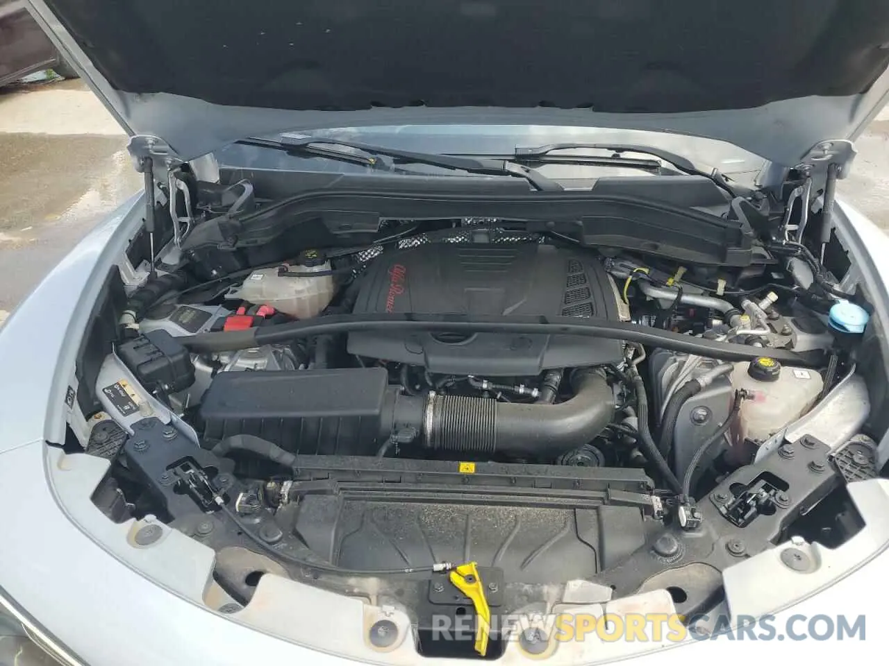 12 fotografías del automóvil dañado ZASPAKBNXM7D03145 ALFA ROMEO STELVIO 2021