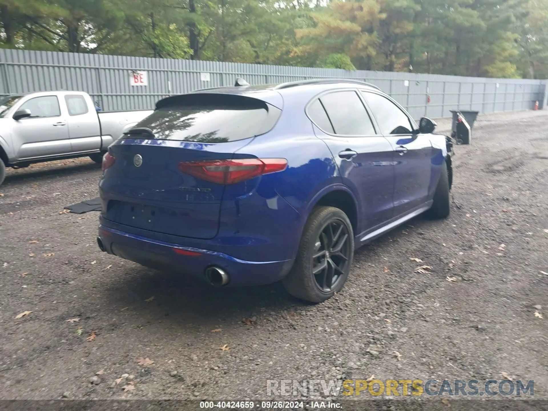 4 fotografías del automóvil dañado ZASPAKBNXM7D08071 ALFA ROMEO STELVIO 2021