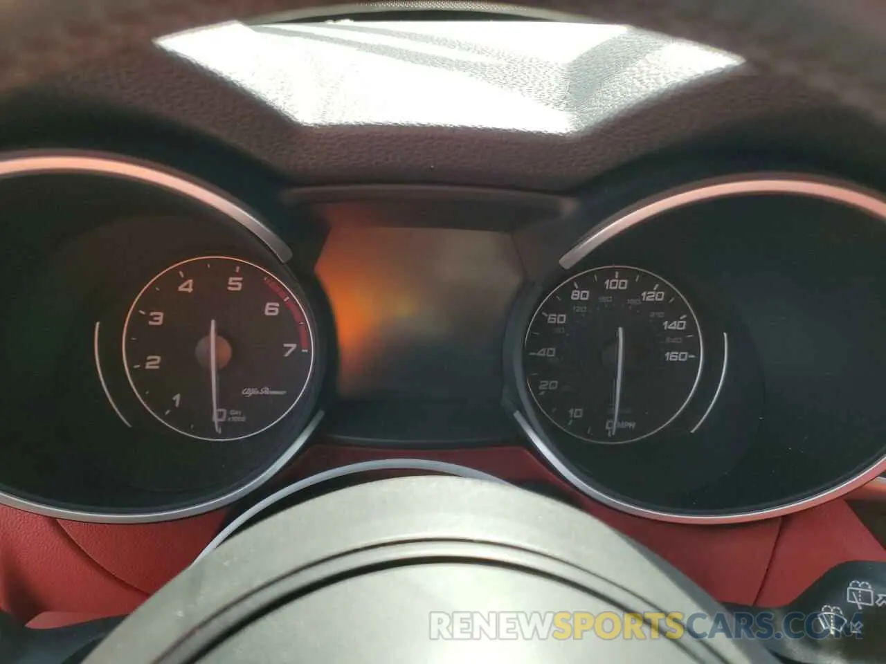 9 fotografías del automóvil dañado ZASPAKBNXM7D13772 ALFA ROMEO STELVIO 2021