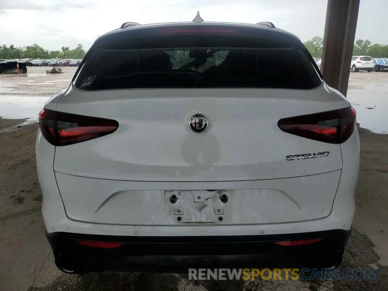 6 fotografías del automóvil dañado ZASPAJAN7N7D39940 ALFA ROMEO STELVIO 2022