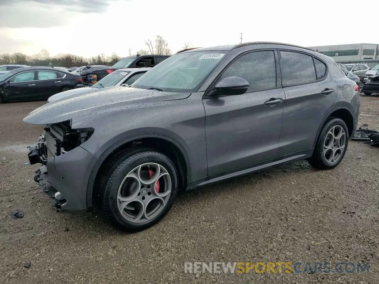 1 fotografías del automóvil dañado ZASPAKAN0N7D41132 ALFA ROMEO STELVIO 2022