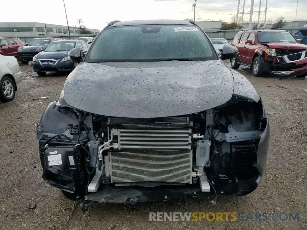 5 fotografías del automóvil dañado ZASPAKAN0N7D41132 ALFA ROMEO STELVIO 2022