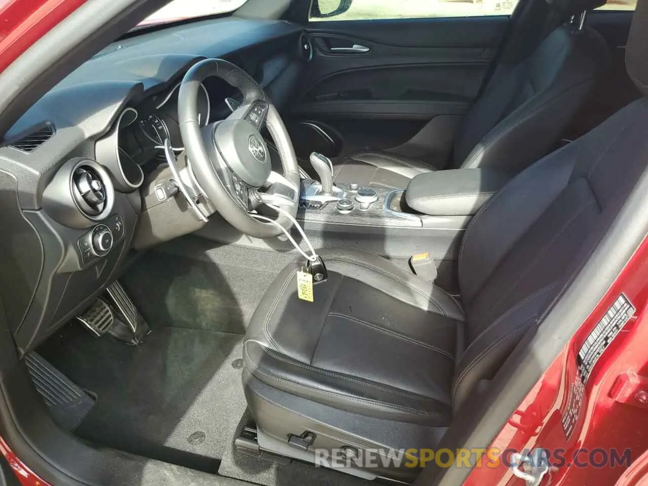 7 fotografías del automóvil dañado ZASPAKAN1N7D27546 ALFA ROMEO STELVIO 2022