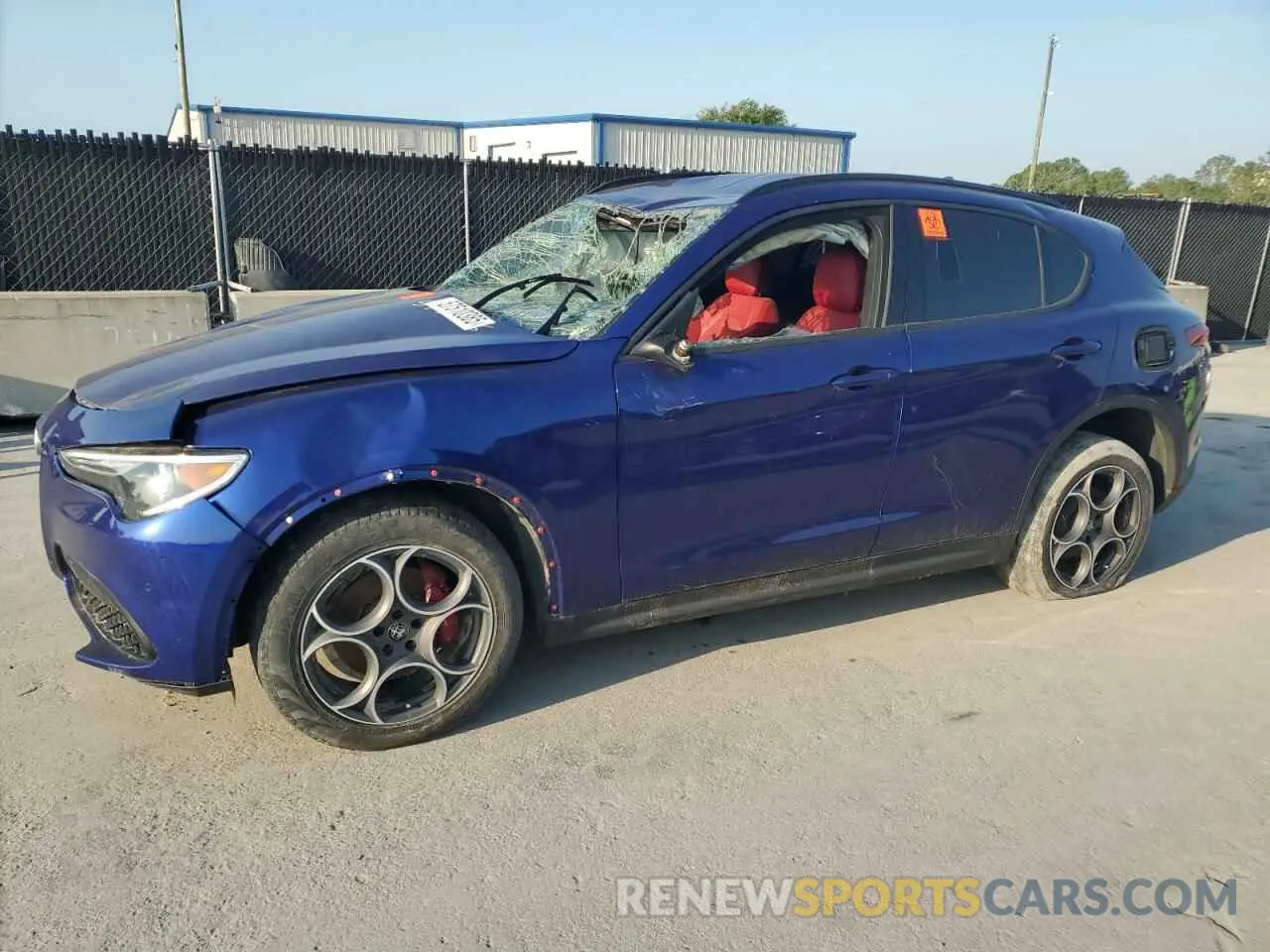 1 fotografías del automóvil dañado ZASPAKAN3N7D42064 ALFA ROMEO STELVIO 2022