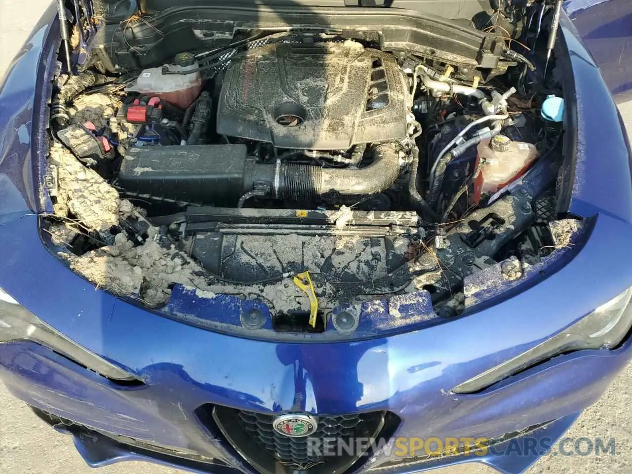 12 fotografías del automóvil dañado ZASPAKAN3N7D42064 ALFA ROMEO STELVIO 2022