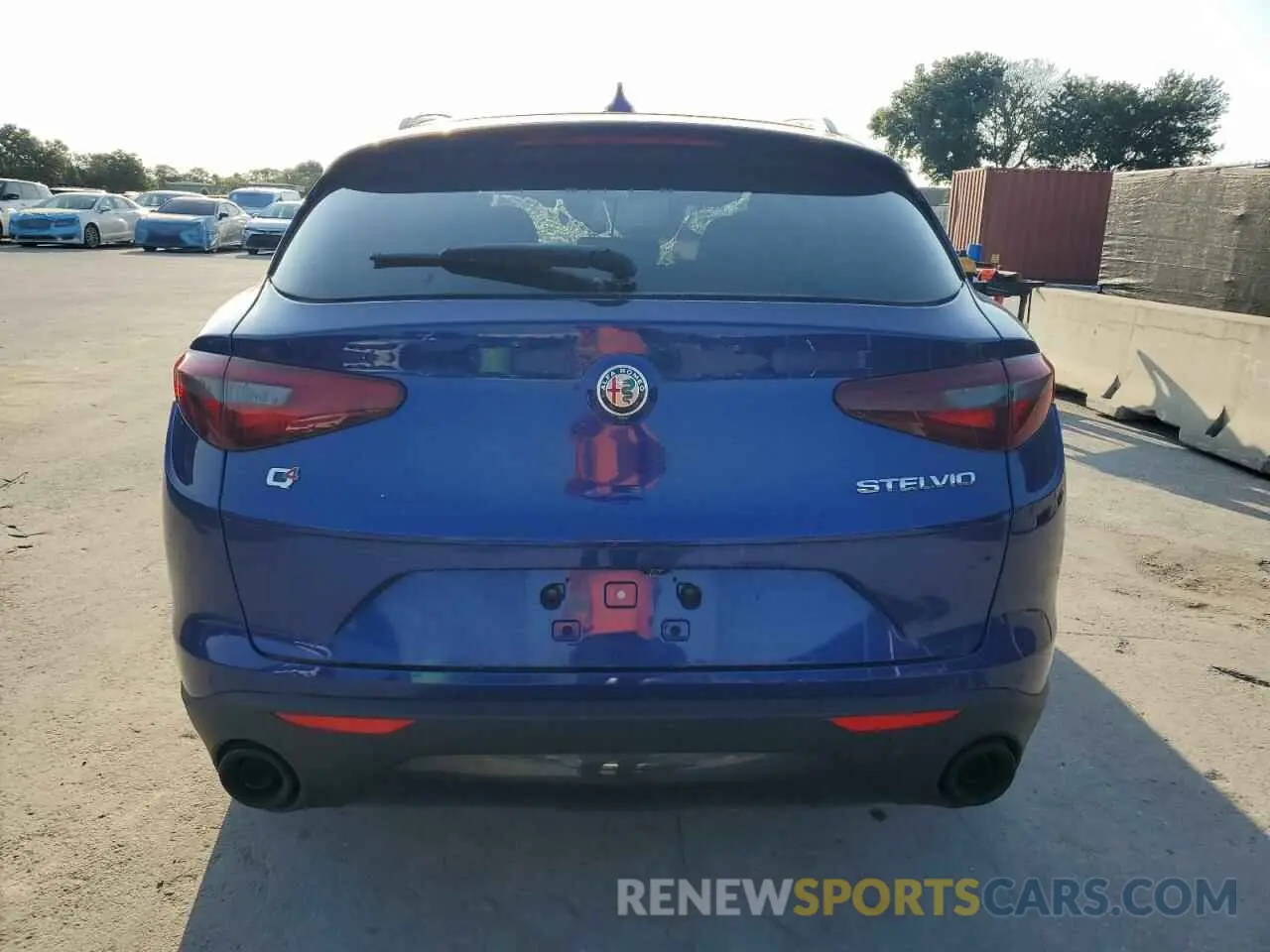 6 fotografías del automóvil dañado ZASPAKAN3N7D42064 ALFA ROMEO STELVIO 2022