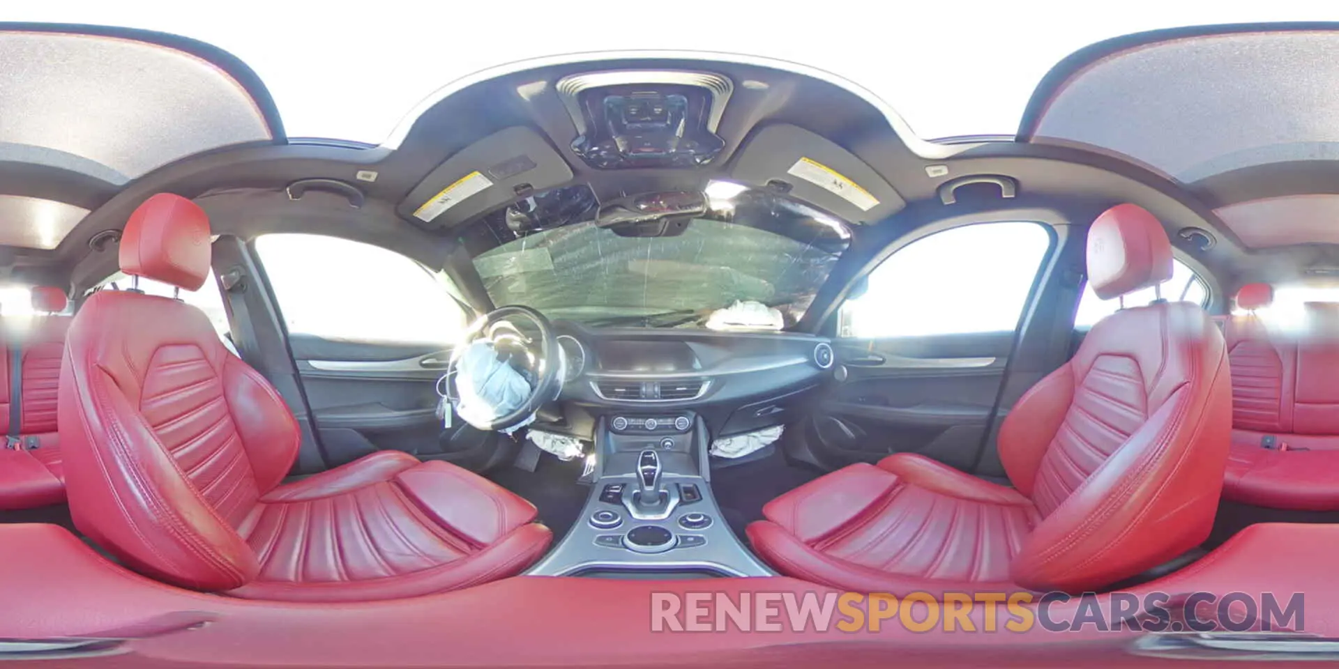 14 fotografías del automóvil dañado ZASPAKBN8N7D41653 ALFA ROMEO STELVIO 2022