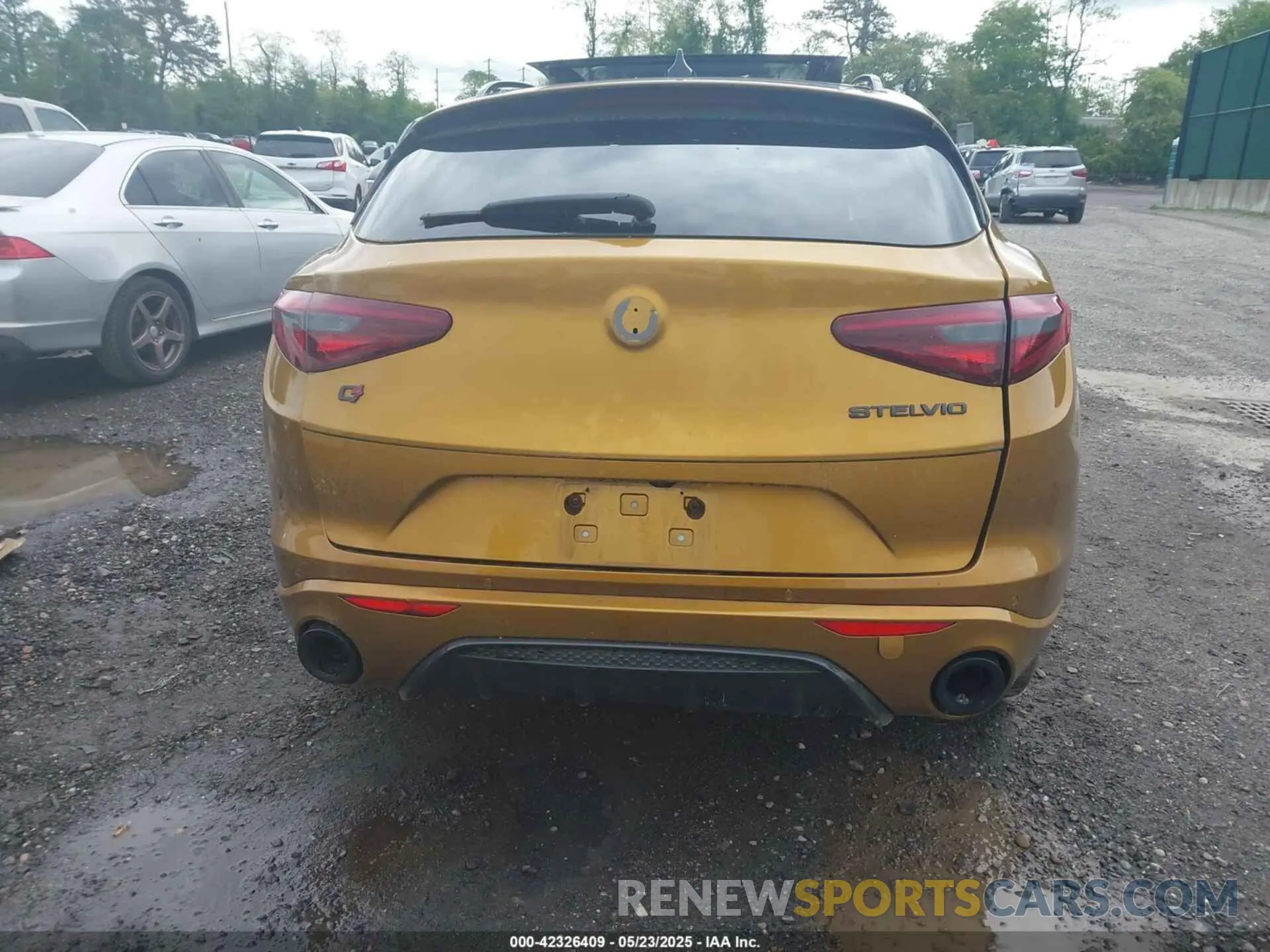 16 fotografías del automóvil dañado ZASPAKBNXN7D26328 ALFA ROMEO STELVIO 2022