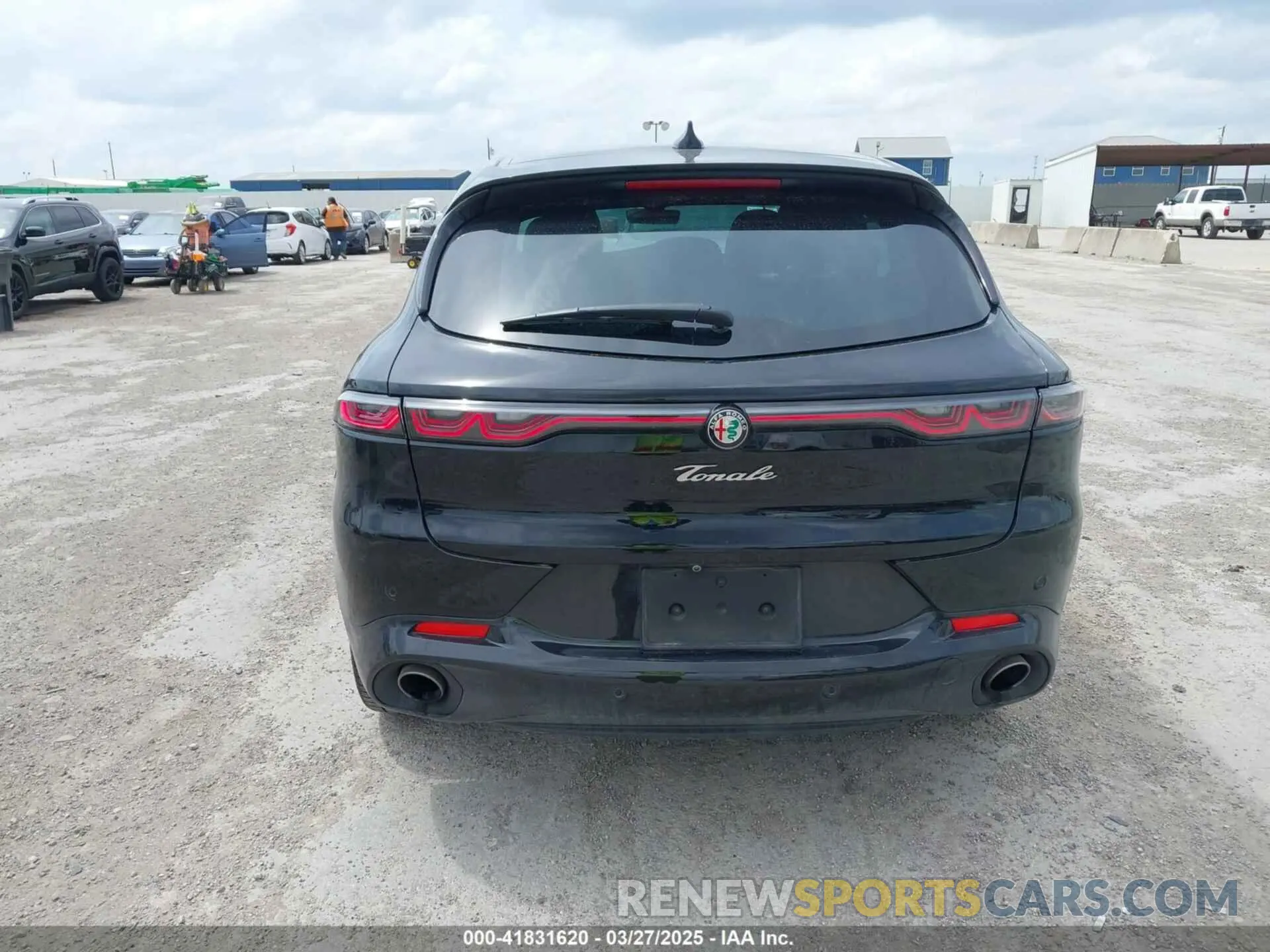 16 fotografías del automóvil dañado ZASPATDW3R3048717 ALFA ROMEO TONALE 2024