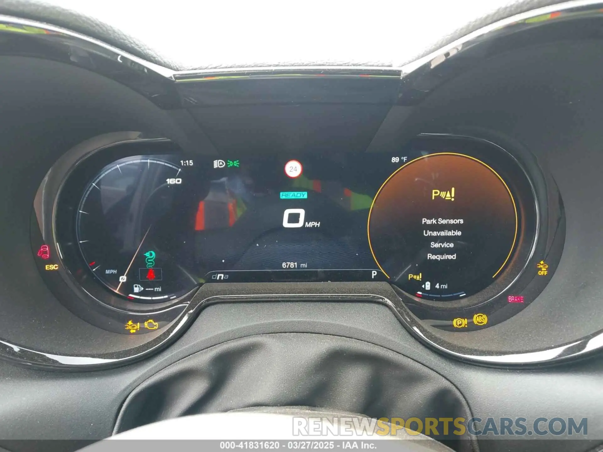 7 fotografías del automóvil dañado ZASPATDW3R3048717 ALFA ROMEO TONALE 2024