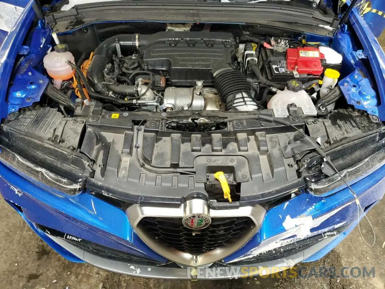 12 fotografías del automóvil dañado ZASPATCW0R3039314 ALFA ROMEO TONALE TI 2024