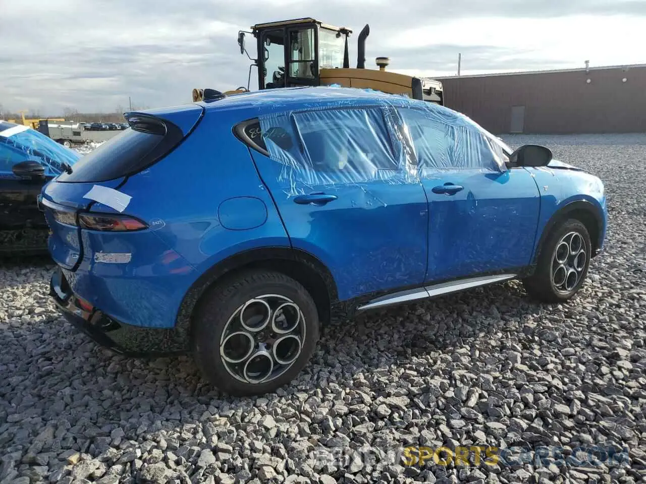 3 fotografías del automóvil dañado ZASPATCW0R3039314 ALFA ROMEO TONALE TI 2024