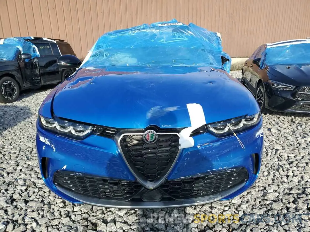 5 fotografías del automóvil dañado ZASPATCW0R3039314 ALFA ROMEO TONALE TI 2024