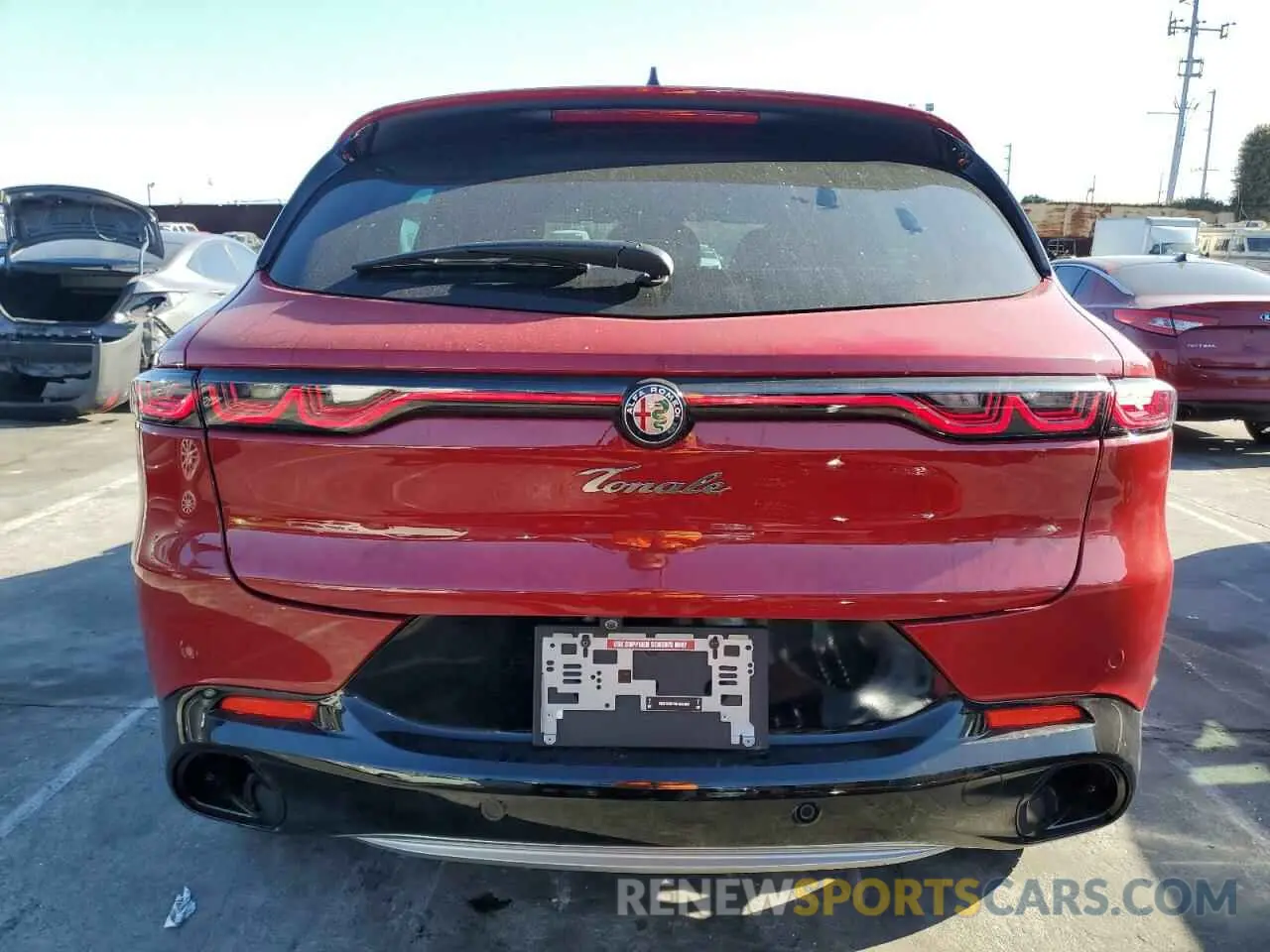 6 fotografías del automóvil dañado ZASPATCW7R3058054 ALFA ROMEO TONALE TI 2024