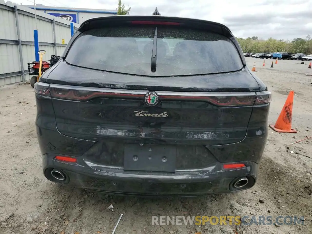 6 fotografías del automóvil dañado ZASPATDW2R3054217 ALFA ROMEO TONALE VEL 2024