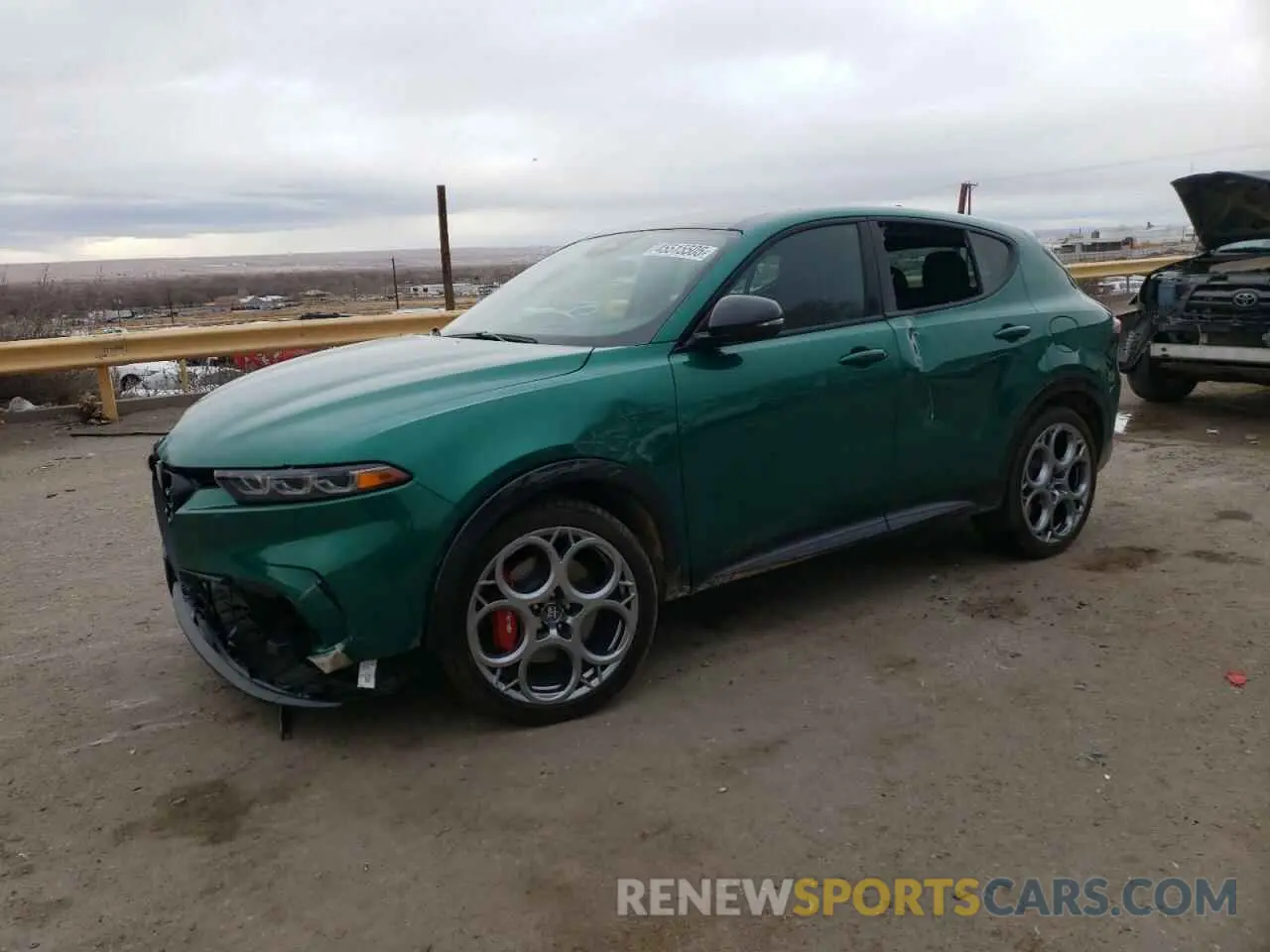 1 fotografías del automóvil dañado ZASPATDW7R3055525 ALFA ROMEO TONALE VEL 2024