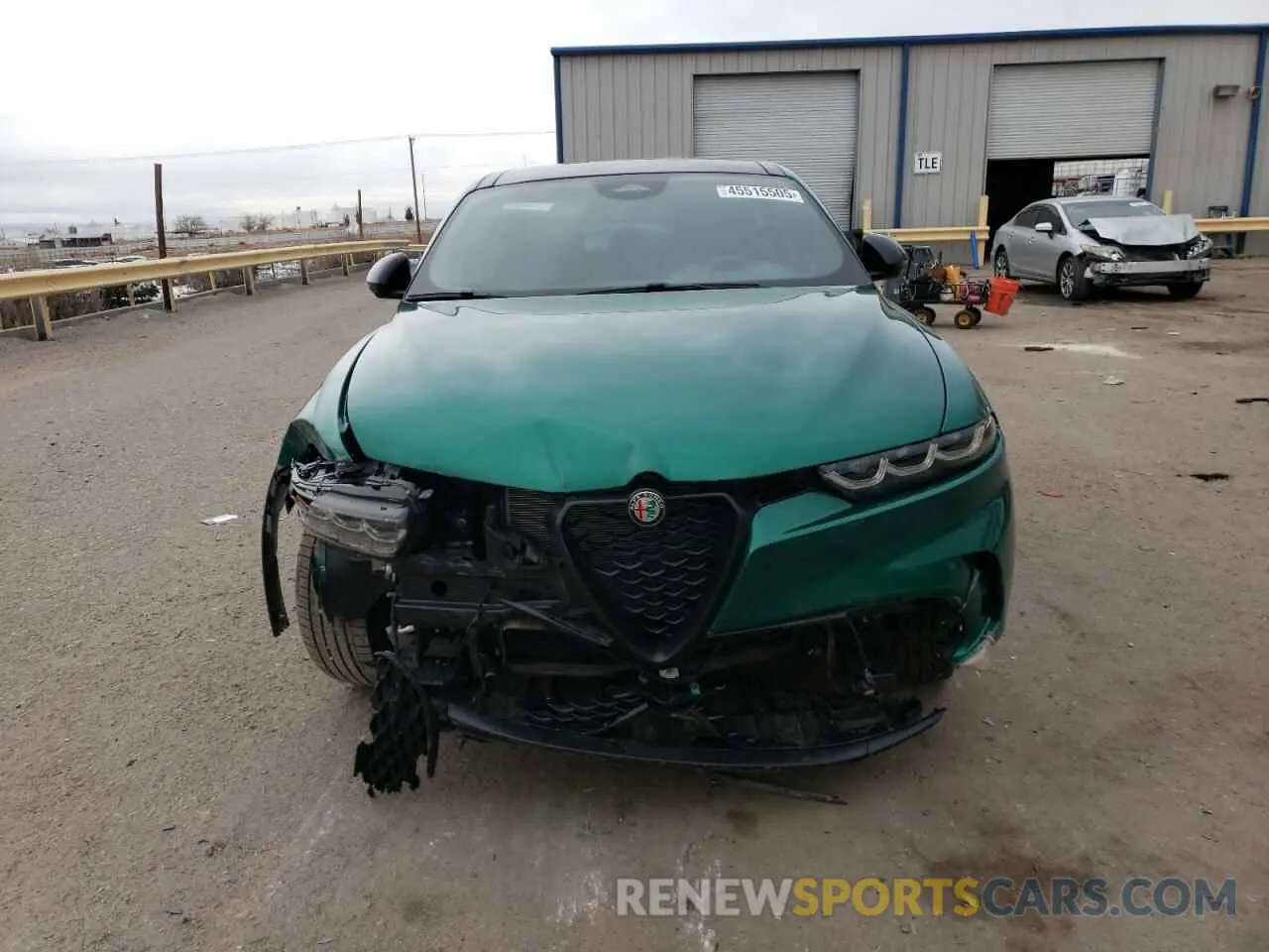 5 fotografías del automóvil dañado ZASPATDW7R3055525 ALFA ROMEO TONALE VEL 2024