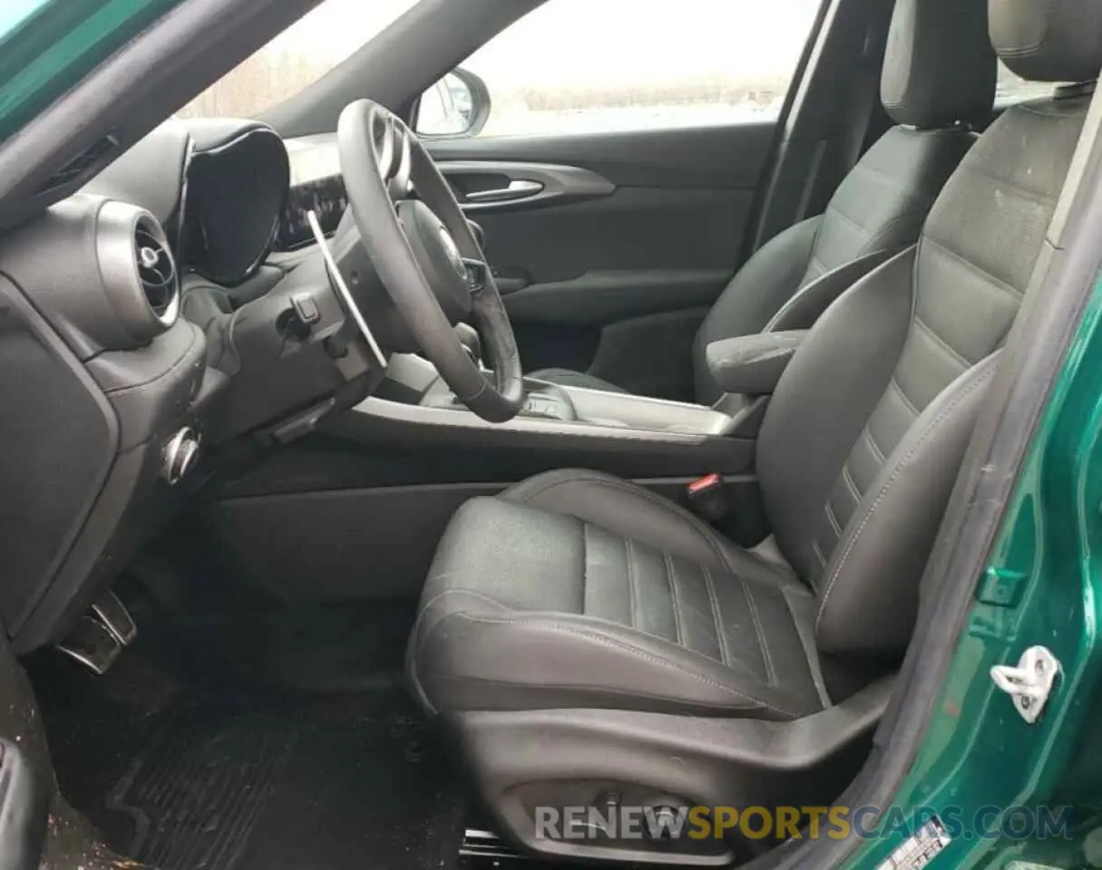 7 fotografías del automóvil dañado ZASPATDW7R3055525 ALFA ROMEO TONALE VEL 2024