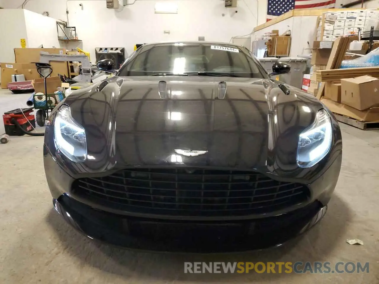 5 fotografías del automóvil dañado SCFRMFAV6JGL03707 ASTON MARTIN ALL MODELS 2018