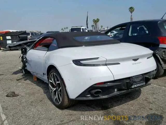 3 fotografías del automóvil dañado SCFRMFCW6KGM06892 ASTON MARTIN ALL MODELS 2019