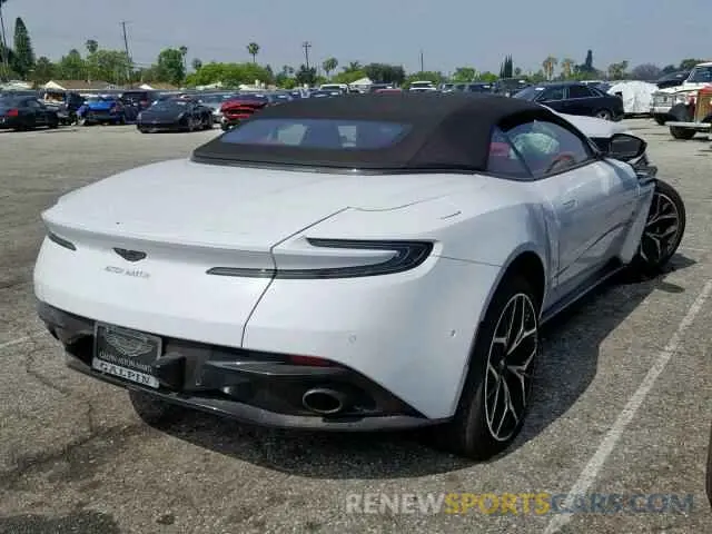4 fotografías del automóvil dañado SCFRMFCW6KGM06892 ASTON MARTIN ALL MODELS 2019