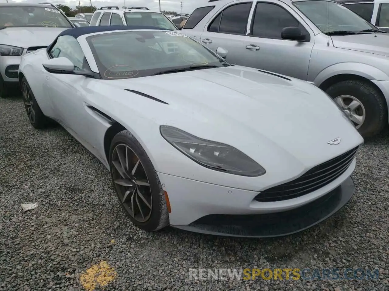 1 fotografías del automóvil dañado SCFRMFCWXLGM09618 ASTON MARTIN ALL MODELS 2020