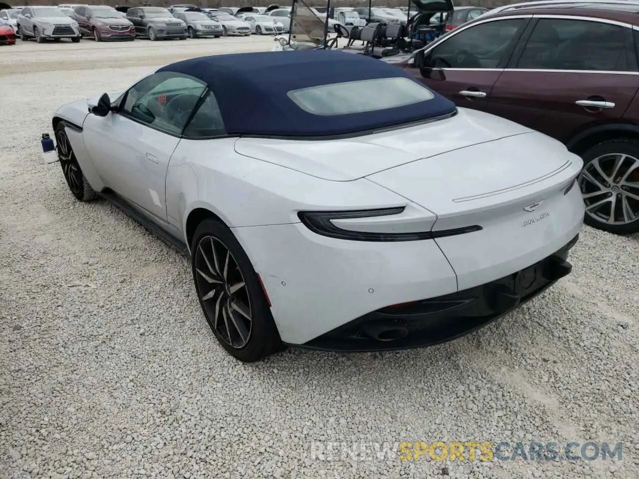 3 fotografías del automóvil dañado SCFRMFCWXLGM09618 ASTON MARTIN ALL MODELS 2020