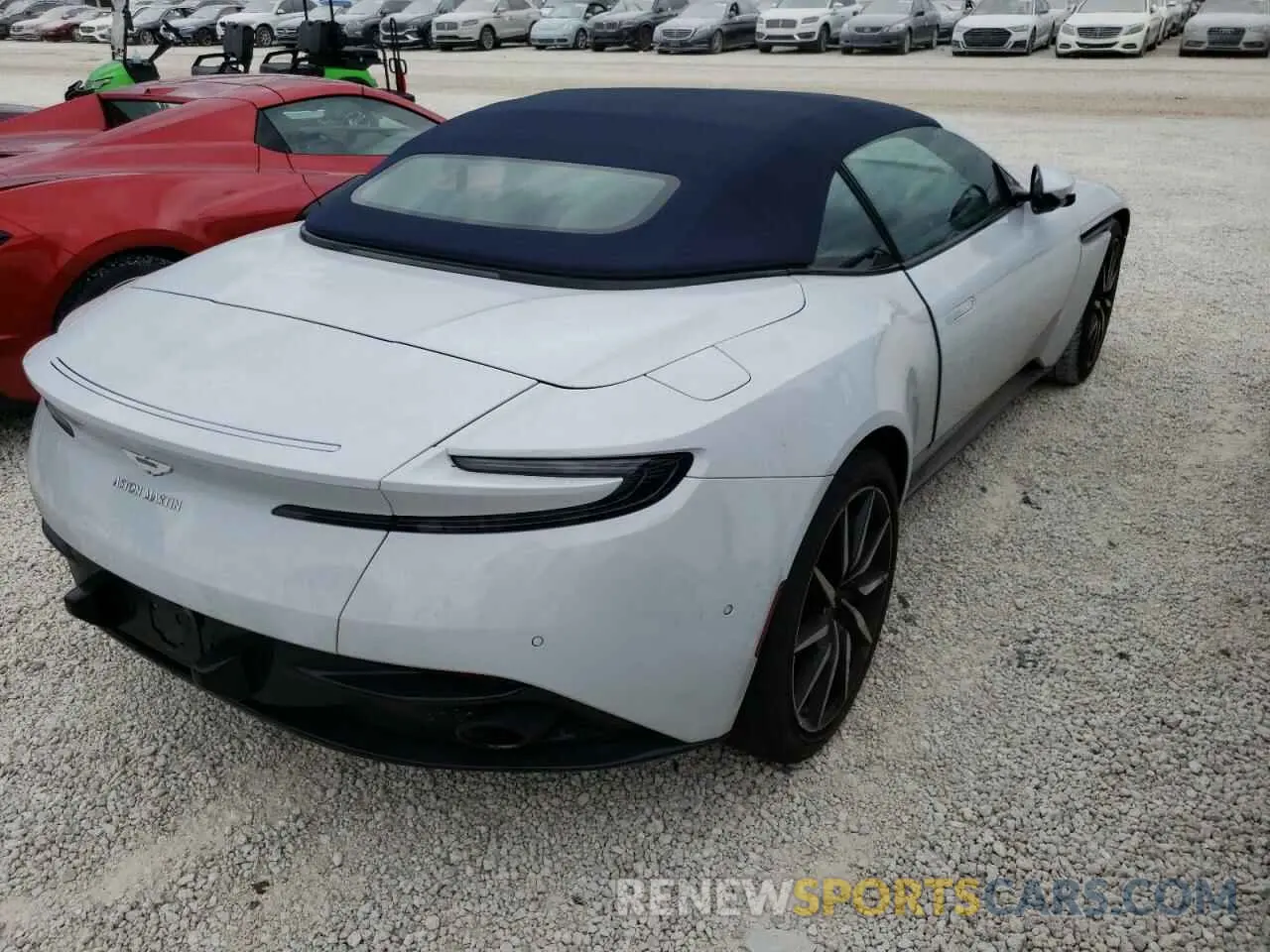 4 fotografías del automóvil dañado SCFRMFCWXLGM09618 ASTON MARTIN ALL MODELS 2020