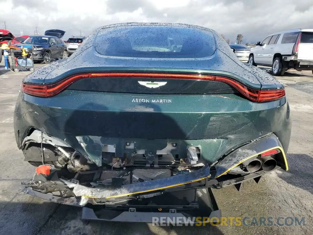 6 fotografías del automóvil dañado SCFSMGAW4LGN03942 ASTON MARTIN ALL MODELS 2020