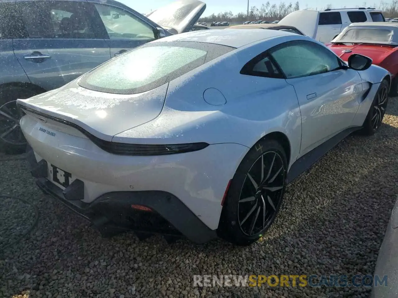 4 fotografías del automóvil dañado SCFSMGAW8LGN03457 ASTON MARTIN ALL MODELS 2020