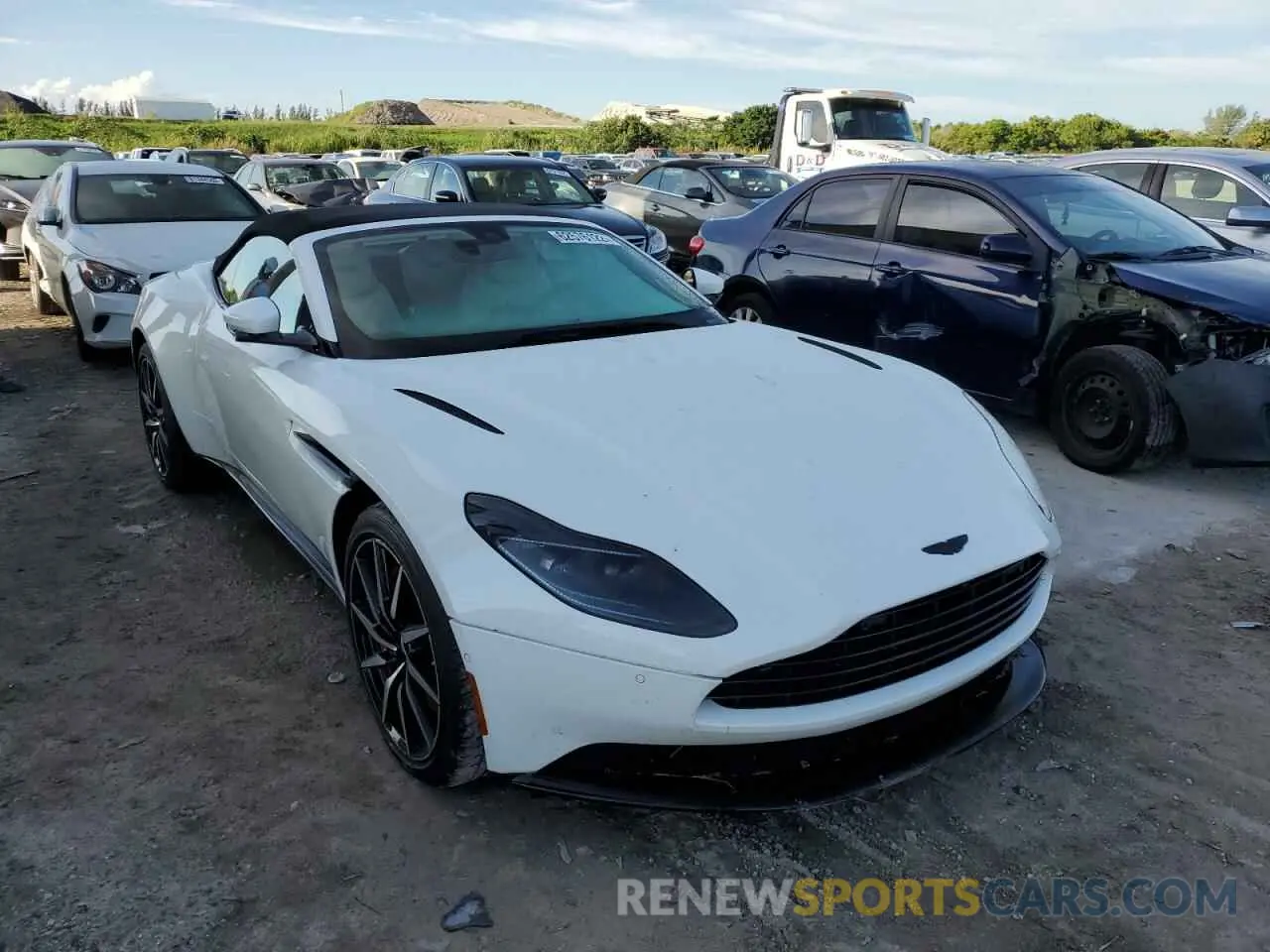 1 fotografías del automóvil dañado SCFRMFCW4MGM10782 ASTON MARTIN ALL MODELS 2021