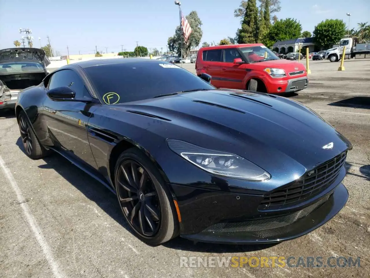 1 fotografías del automóvil dañado SCFRMFEV0LGL09631 ASTON MARTIN DB11 AMR 2020