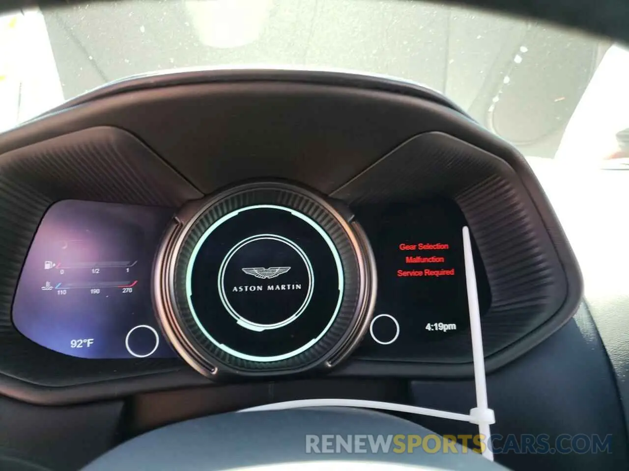 8 fotografías del automóvil dañado SCFRMFEV0LGL09631 ASTON MARTIN DB11 AMR 2020