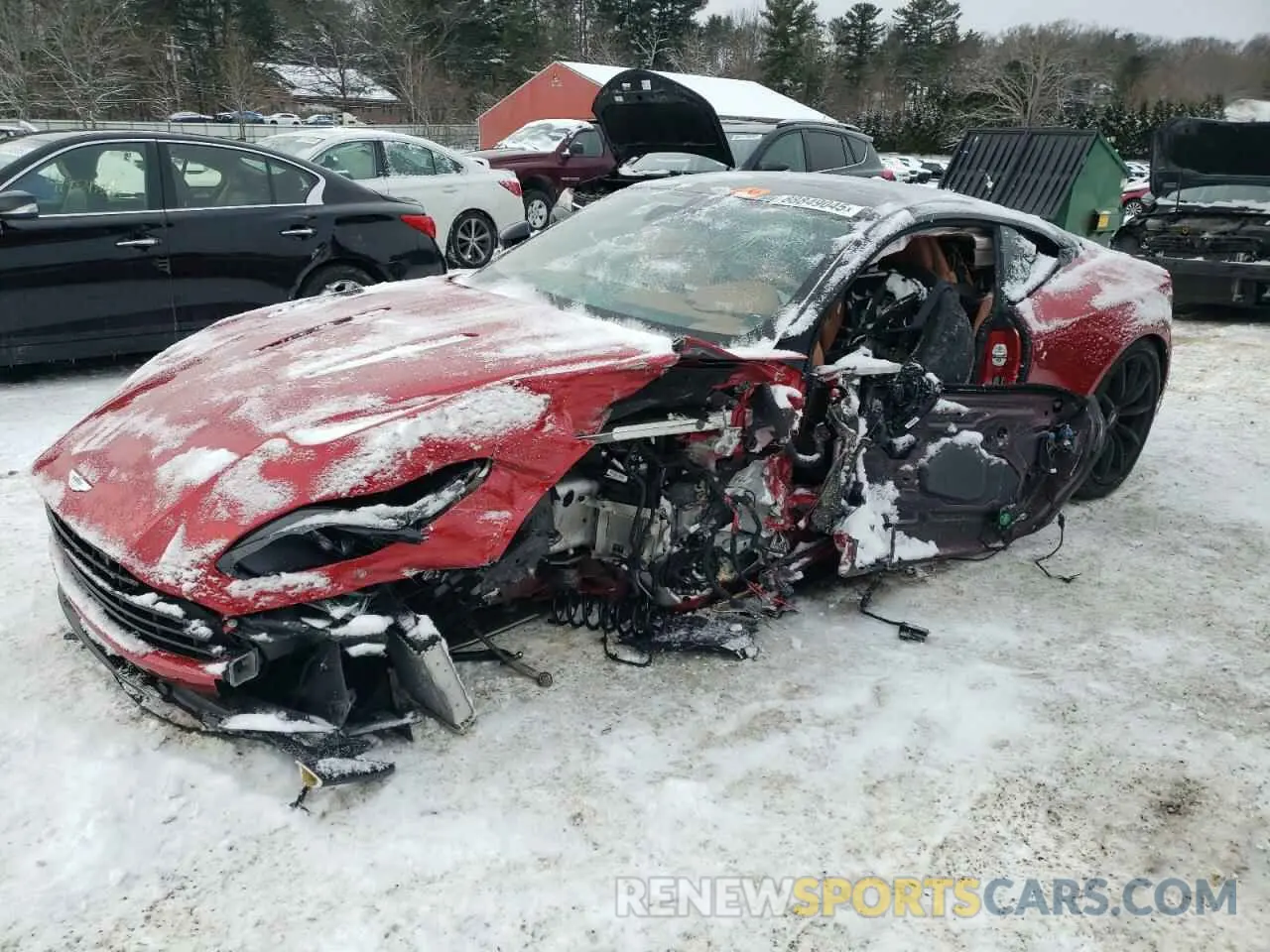 1 fotografías del automóvil dañado SCFRMFEV2LGL08979 ASTON MARTIN DB11 AMR 2020