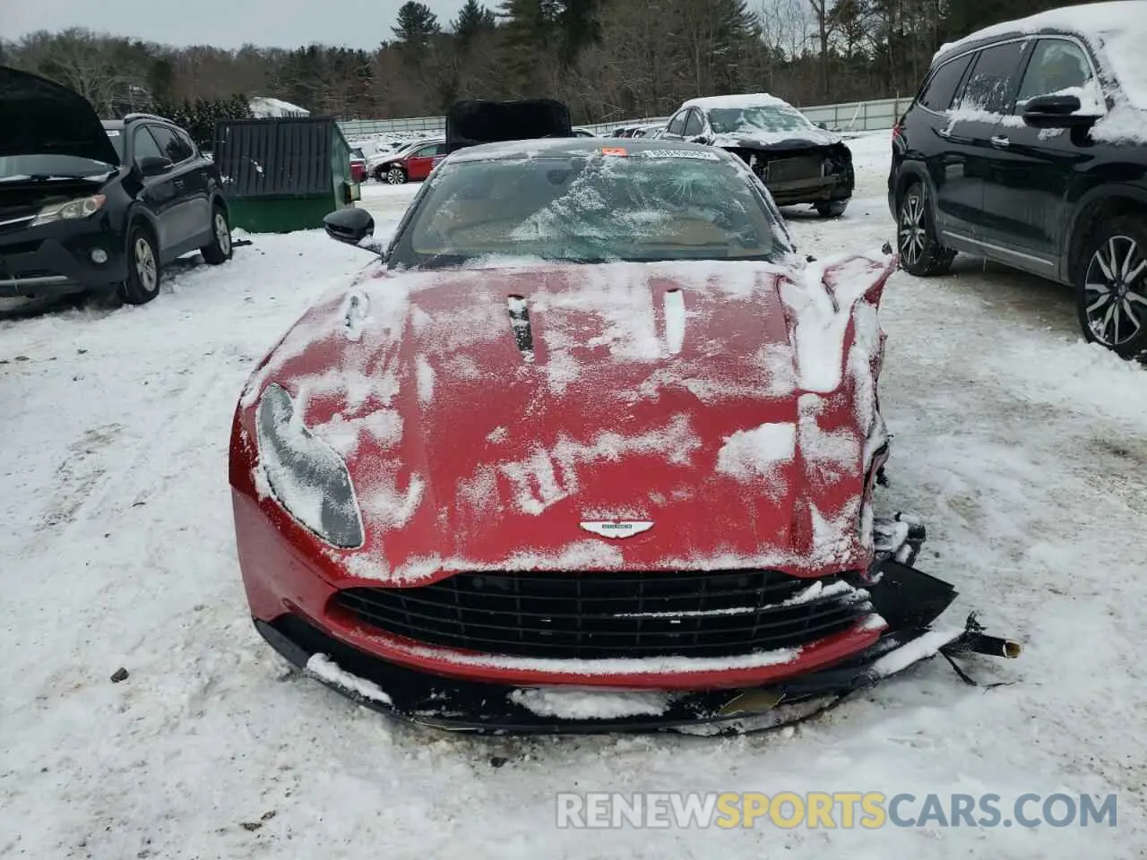 5 fotografías del automóvil dañado SCFRMFEV2LGL08979 ASTON MARTIN DB11 AMR 2020