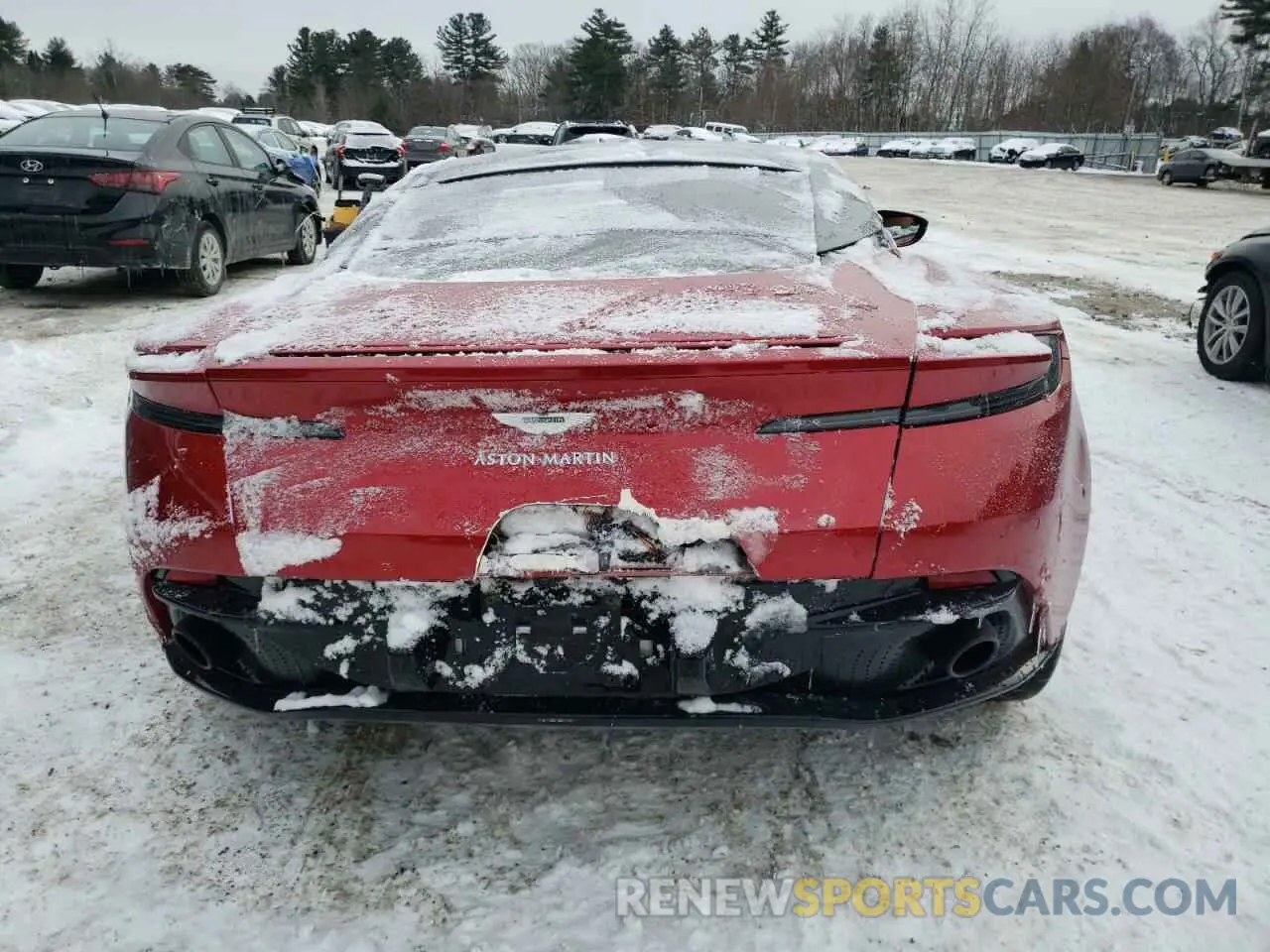 6 fotografías del automóvil dañado SCFRMFEV2LGL08979 ASTON MARTIN DB11 AMR 2020