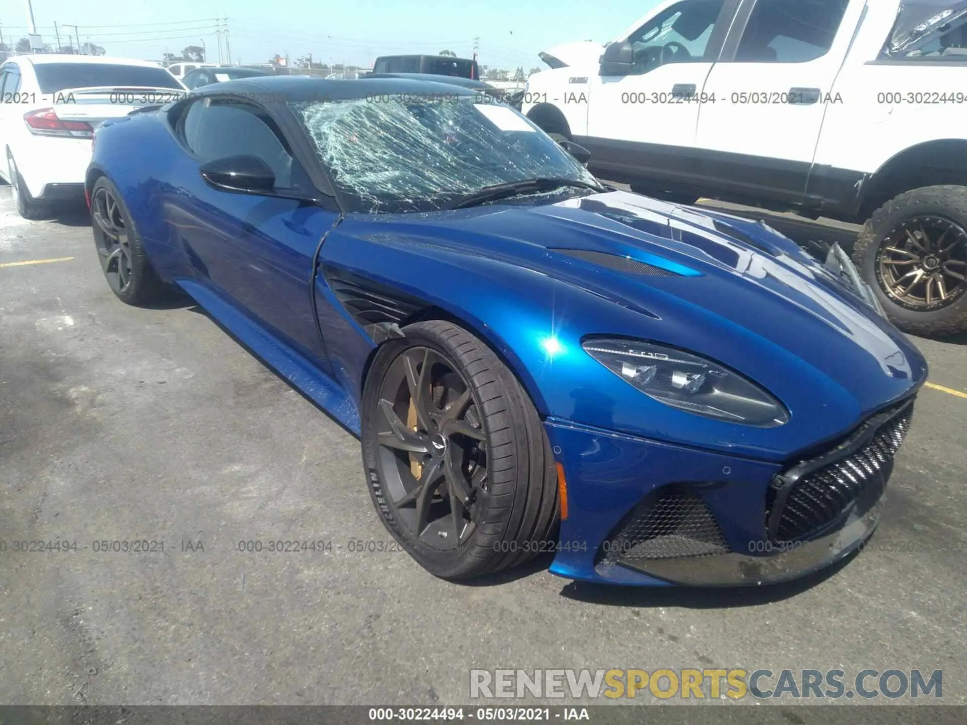1 fotografías del automóvil dañado SCFRMHAV4KGR00755 ASTON MARTIN DBS 2019