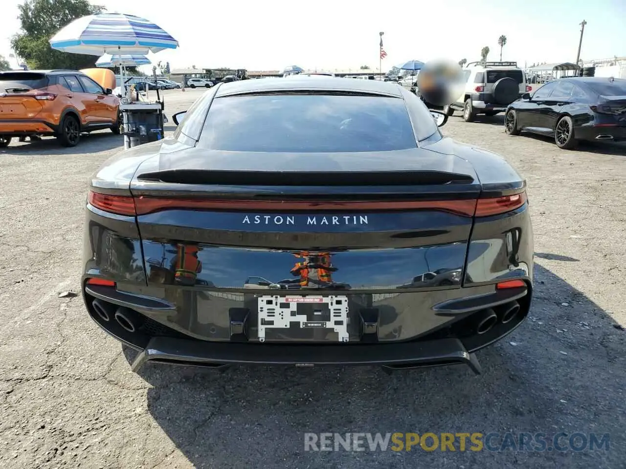 6 fotografías del automóvil dañado SCFRMHAV7LGR02212 ASTON MARTIN DBS SUPERL 2020