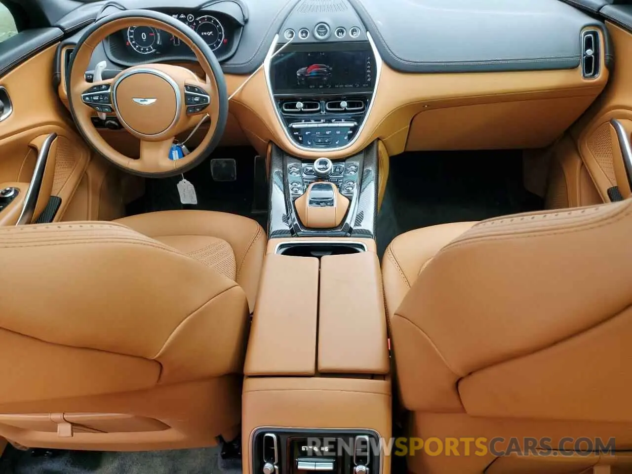 8 fotografías del automóvil dañado SD7VUJBW0PTV08298 ASTON MARTIN DBX 707 2023