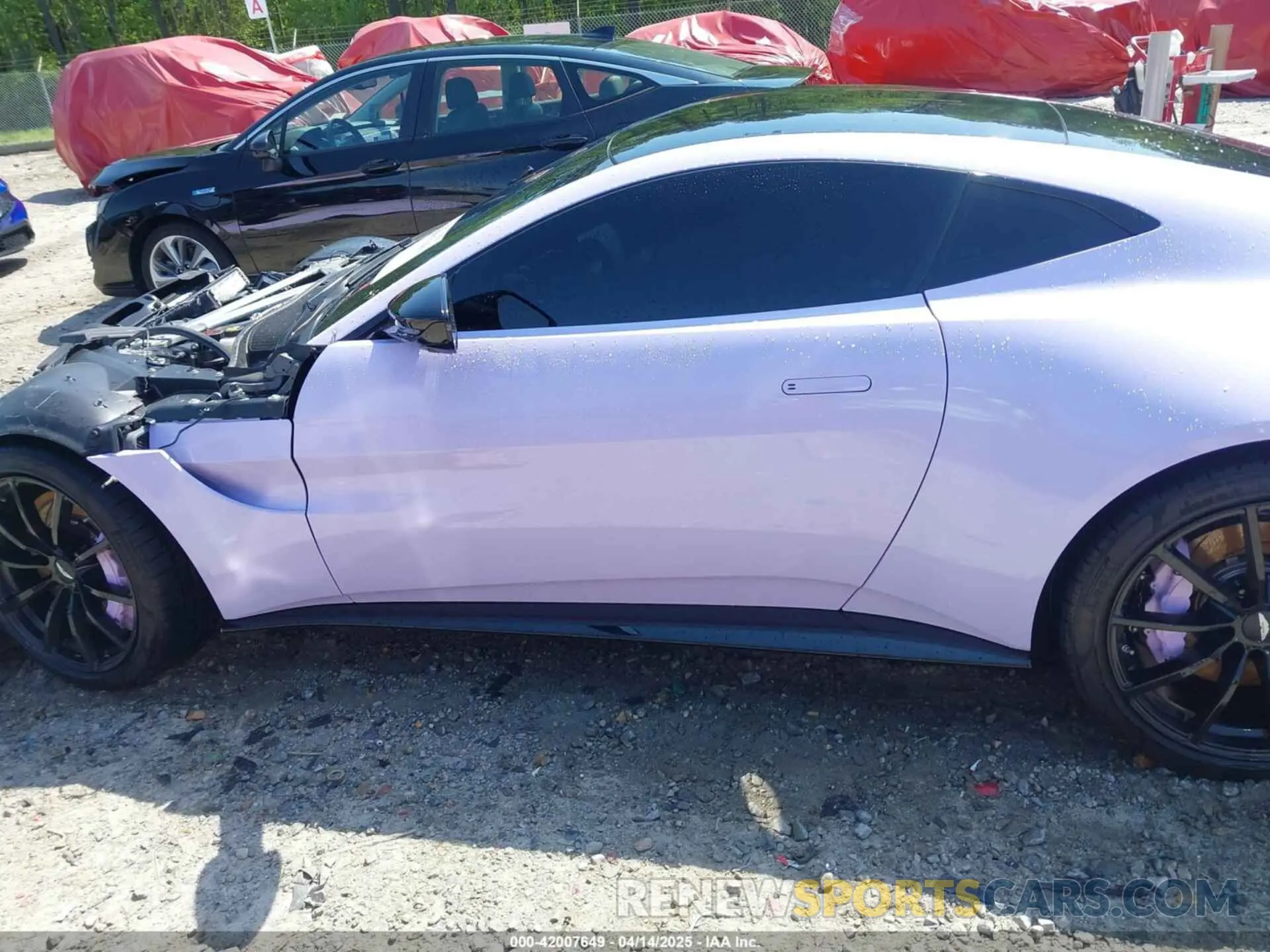 15 fotografías del automóvil dañado SCFSMGAWXPGN08553 ASTON MARTIN VANTAGE 2023