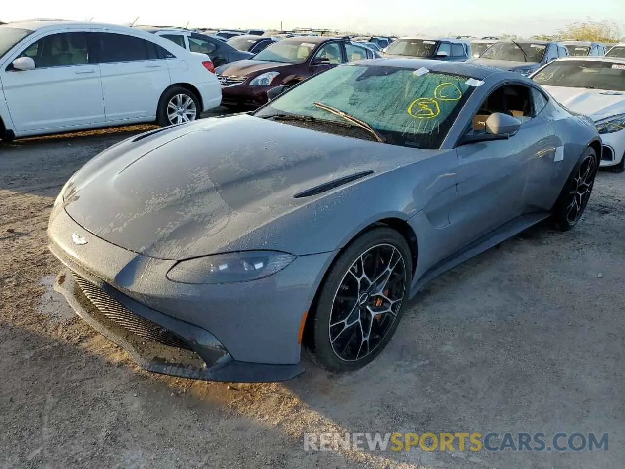 1 fotografías del automóvil dañado SCFSSGCW6LGN04383 ASTON MARTIN VANTAGE AM 2020