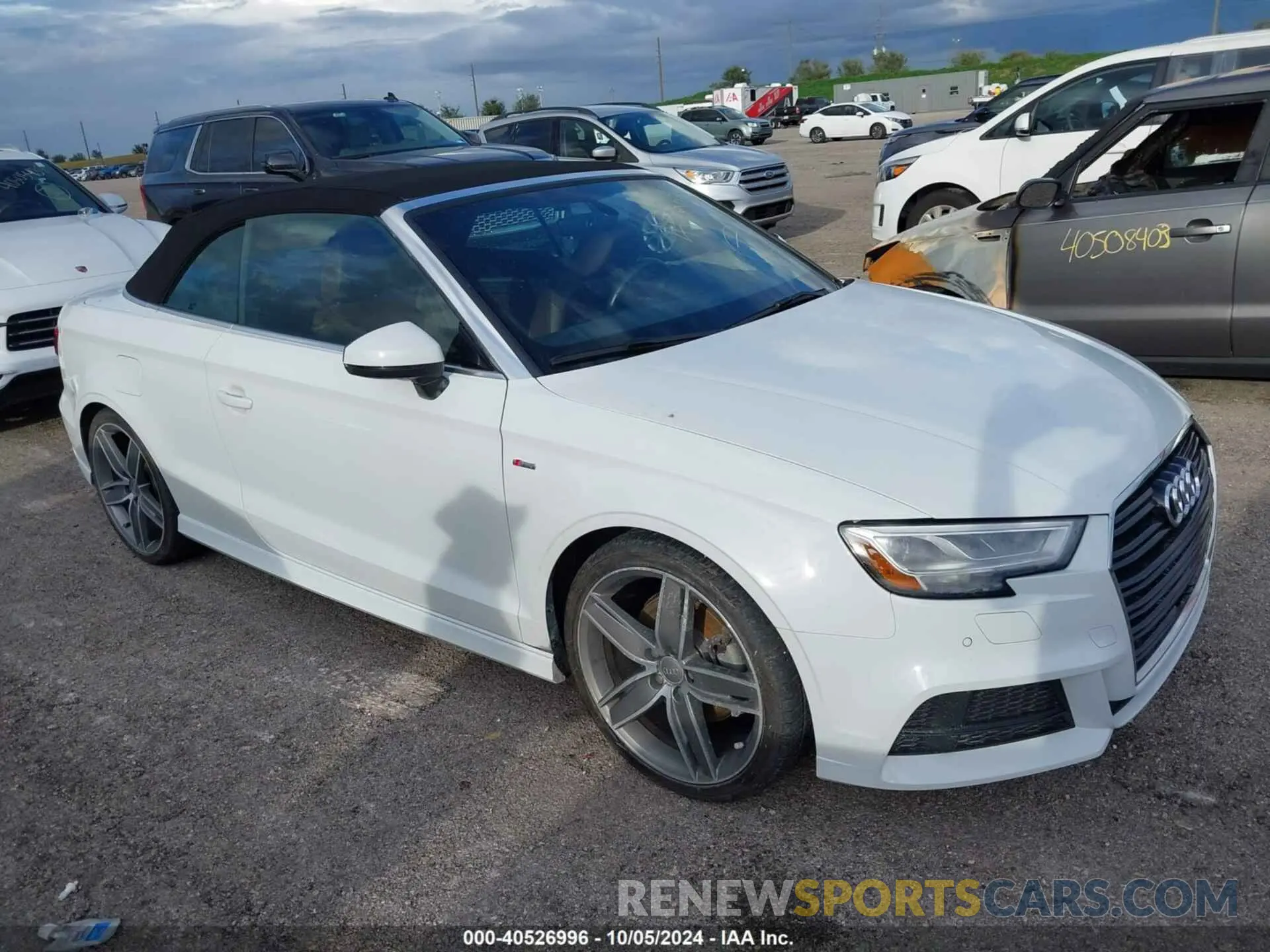 1 fotografías del automóvil dañado WAU5ULFF0K1031895 AUDI A3 2019