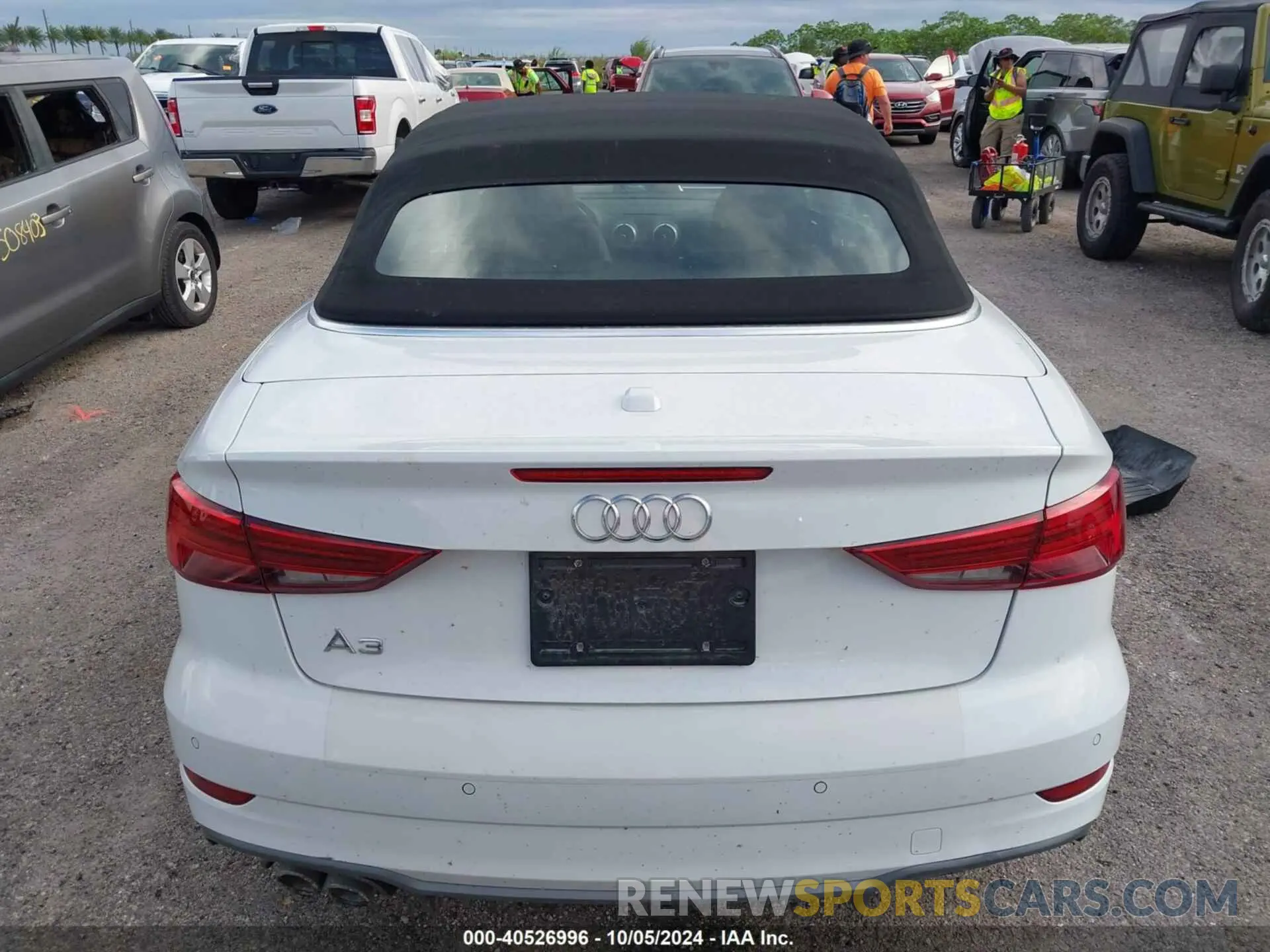 16 fotografías del automóvil dañado WAU5ULFF0K1031895 AUDI A3 2019