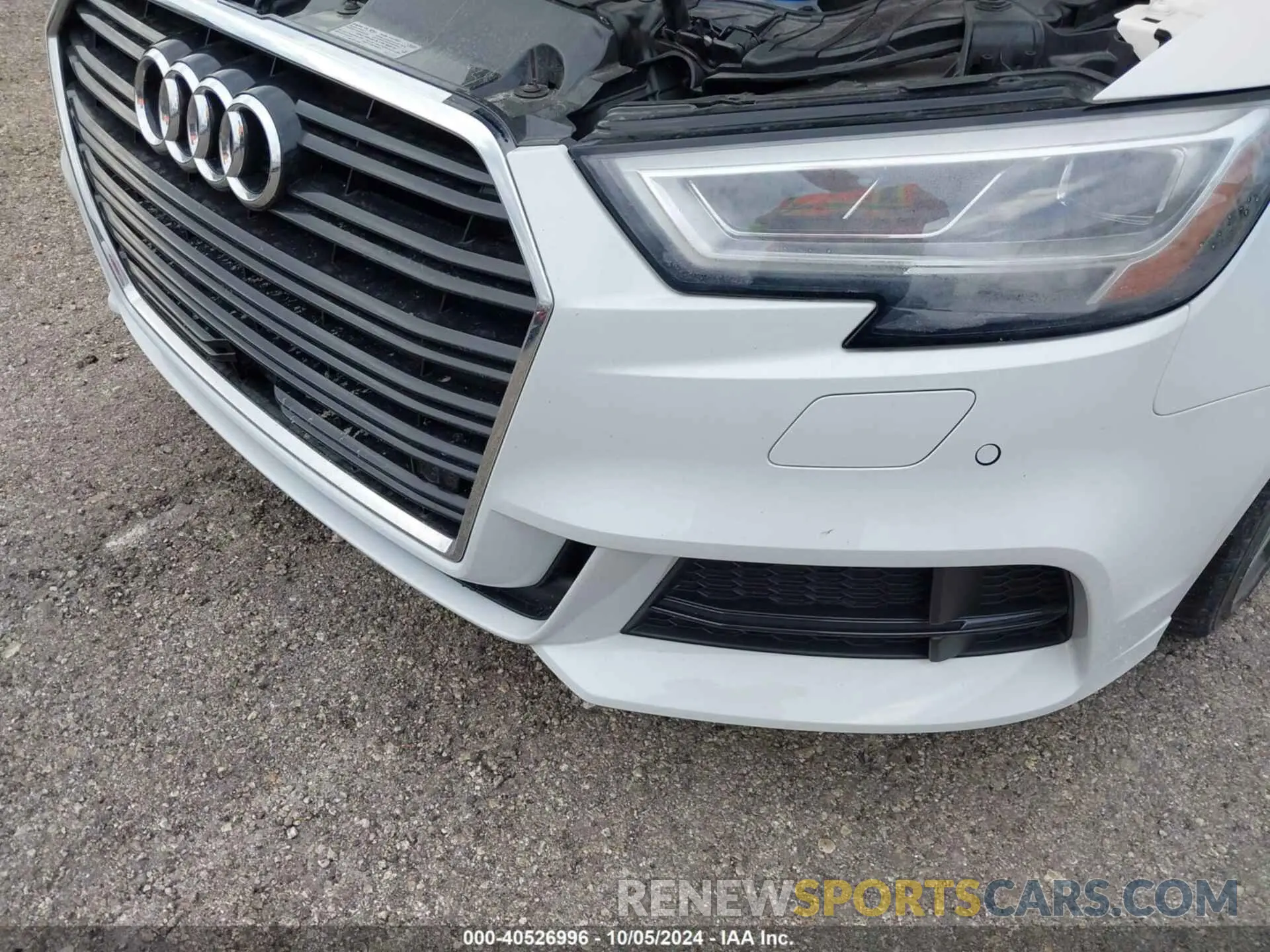 6 fotografías del automóvil dañado WAU5ULFF0K1031895 AUDI A3 2019