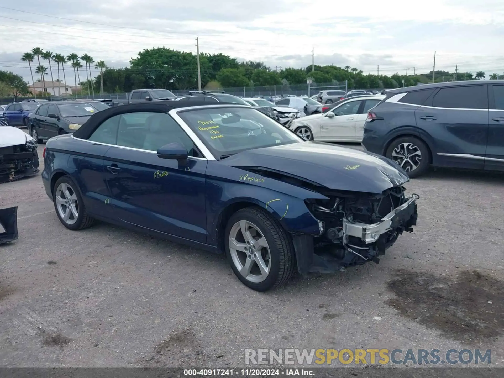 1 fotografías del automóvil dañado WAU6ULFF6K1030920 AUDI A3 2019