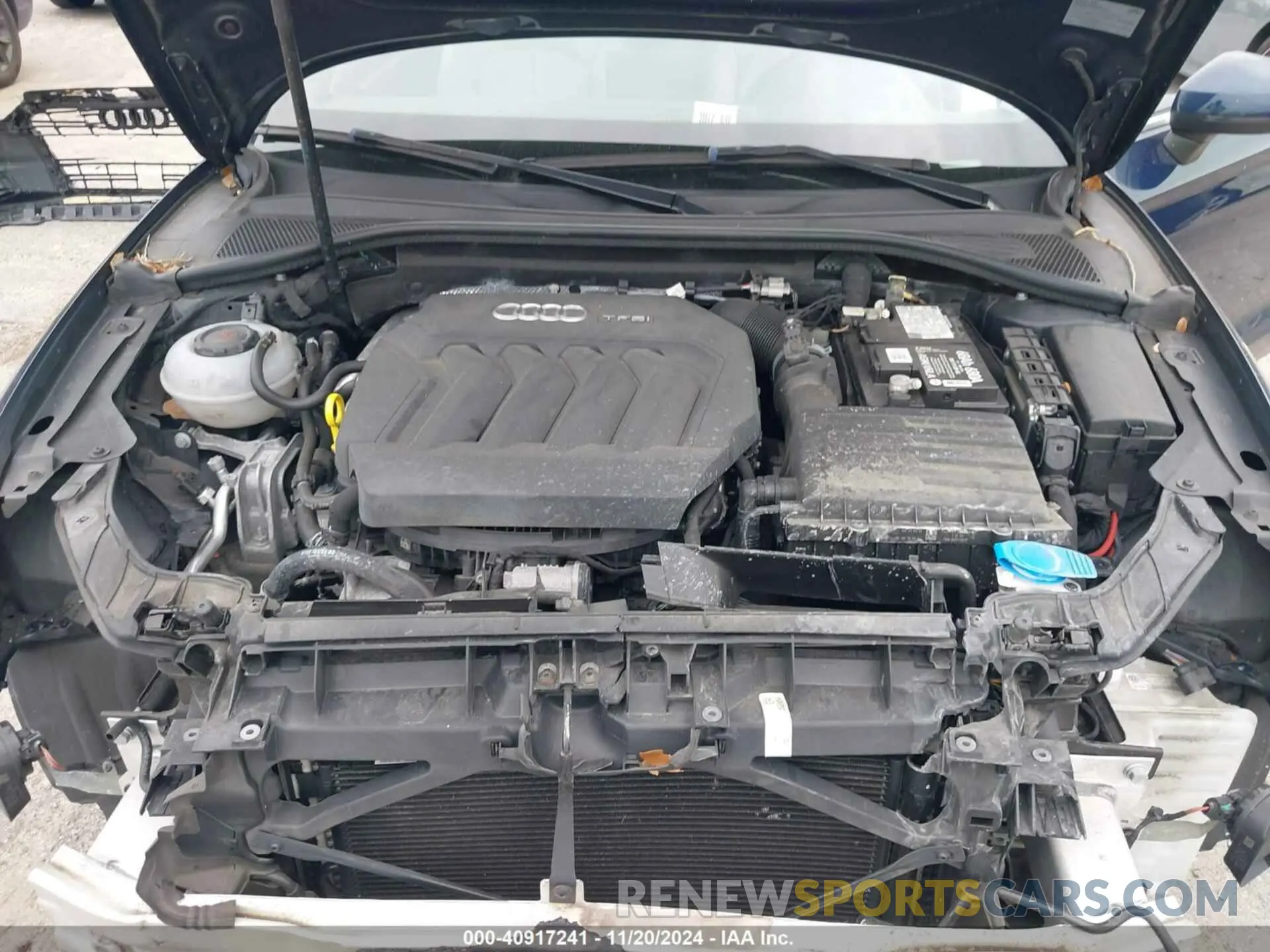 10 fotografías del automóvil dañado WAU6ULFF6K1030920 AUDI A3 2019