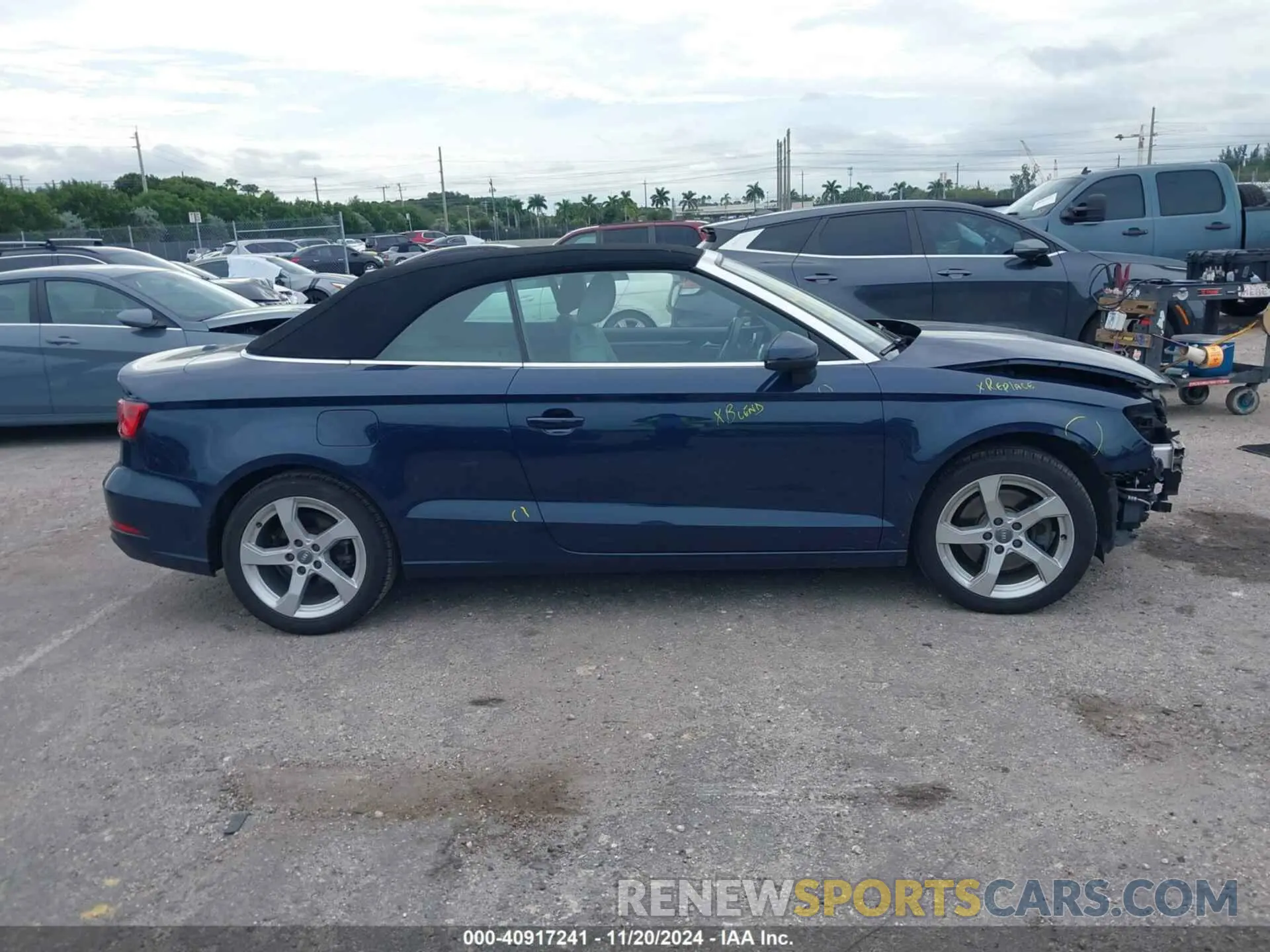 14 fotografías del automóvil dañado WAU6ULFF6K1030920 AUDI A3 2019