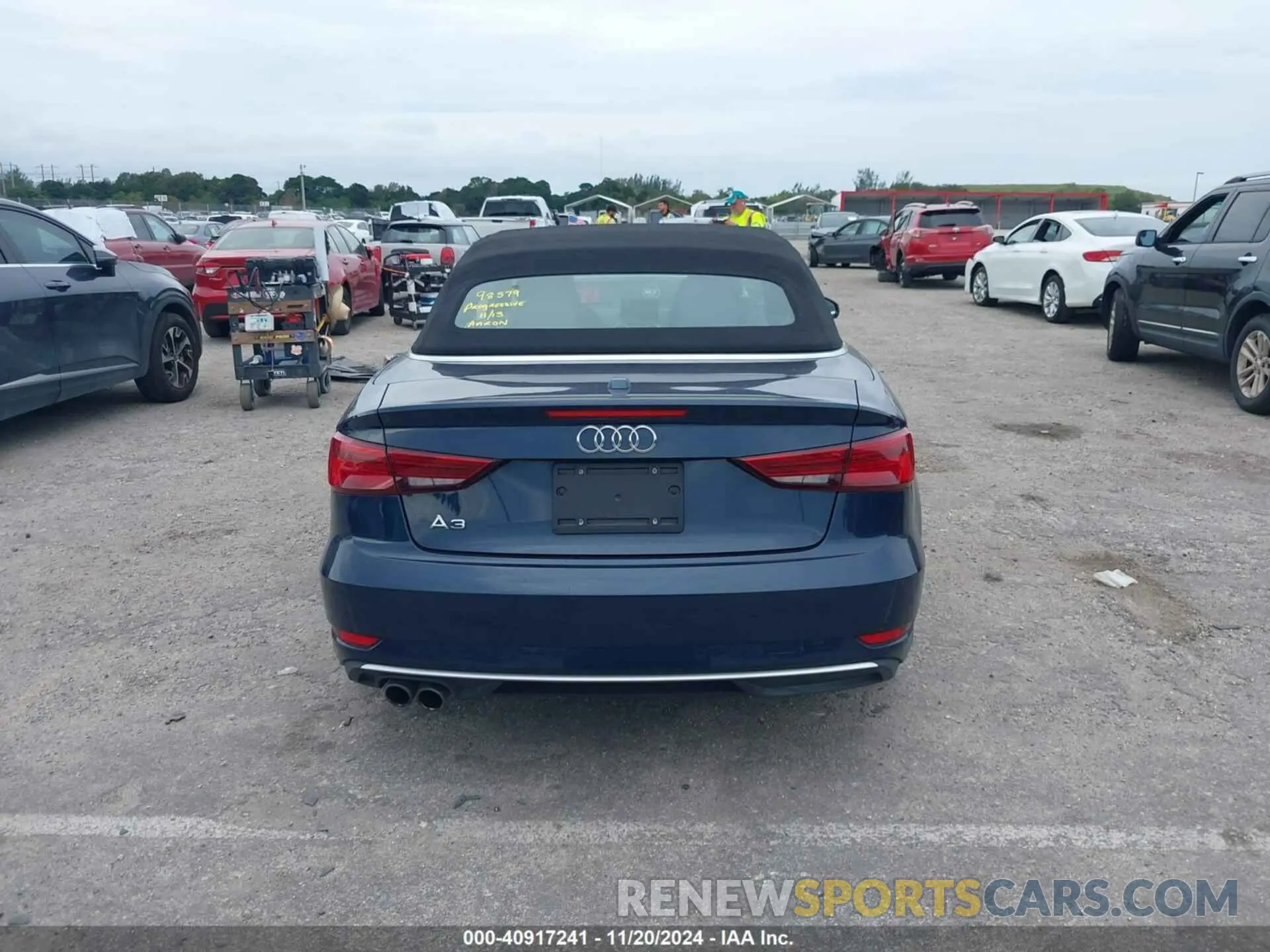17 fotografías del automóvil dañado WAU6ULFF6K1030920 AUDI A3 2019