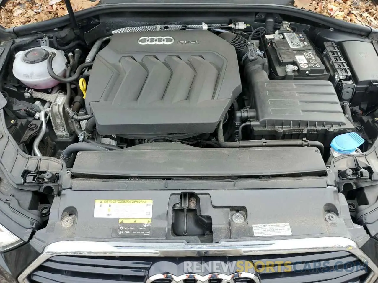 11 fotografías del automóvil dañado WAUAUGFF0K1009935 AUDI A3 2019
